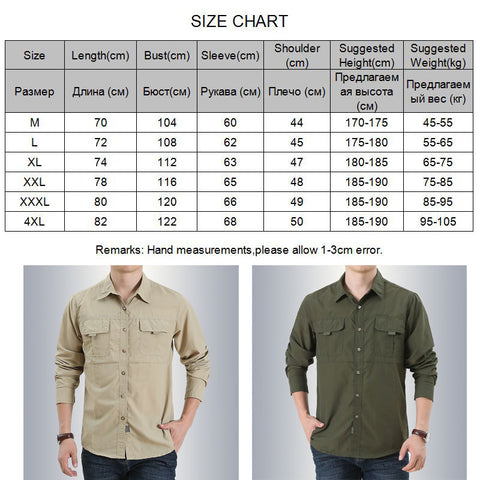 Tactical  Quick Dry Men  Shirt