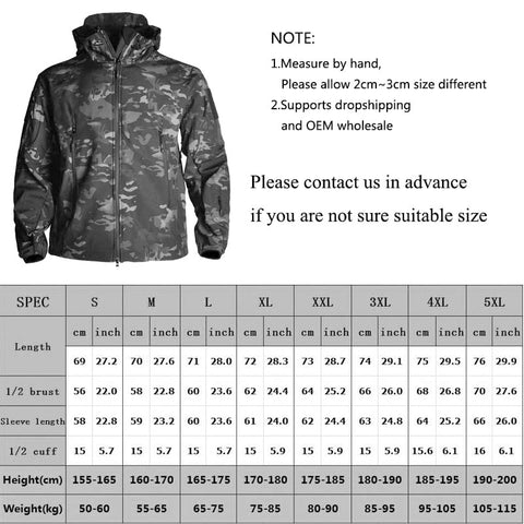 Waterproof and Windbreaker Jacket