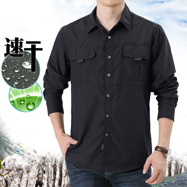 Tactical  Quick Dry Men  Shirt