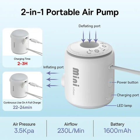 Portable Electric Air Pump