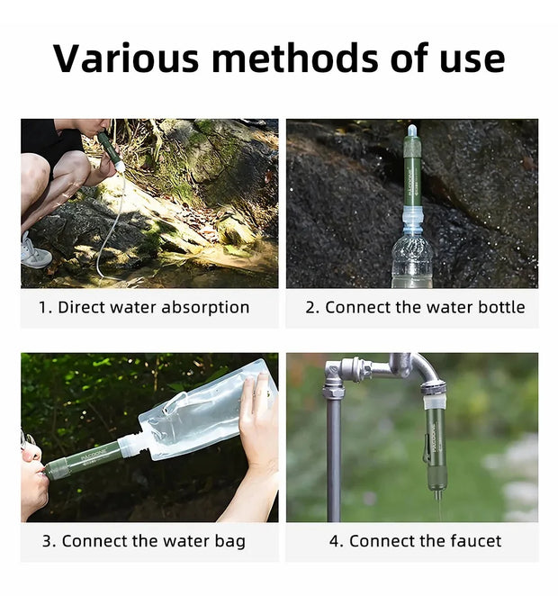 Portable Water Filter Straw