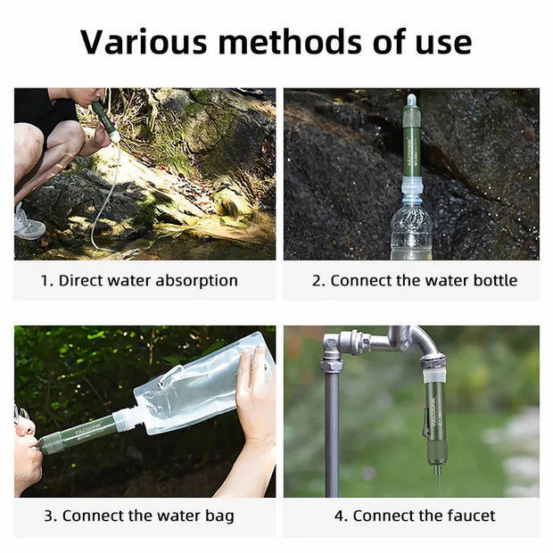 Portable Water Filter Straw