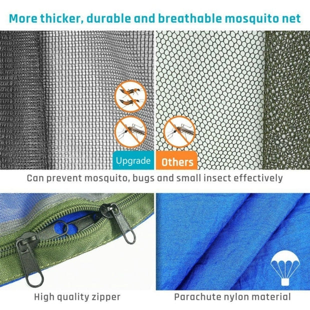 Camping Hammock With Mosquito Net