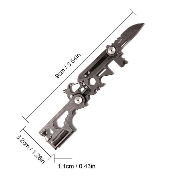 30-In-1 Foldable Survival Tool