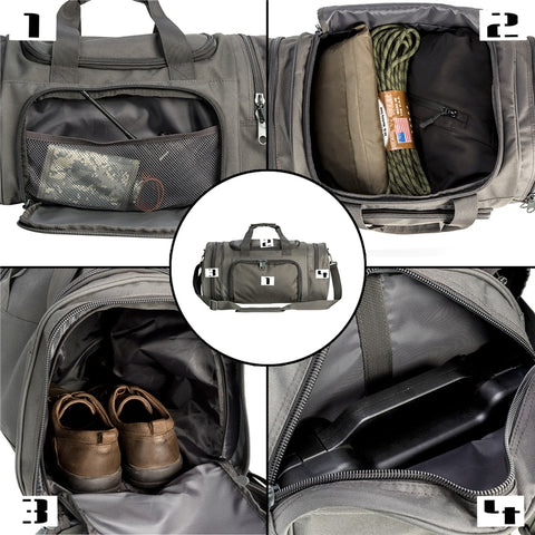 Hiking Bag With Shoe Compartment