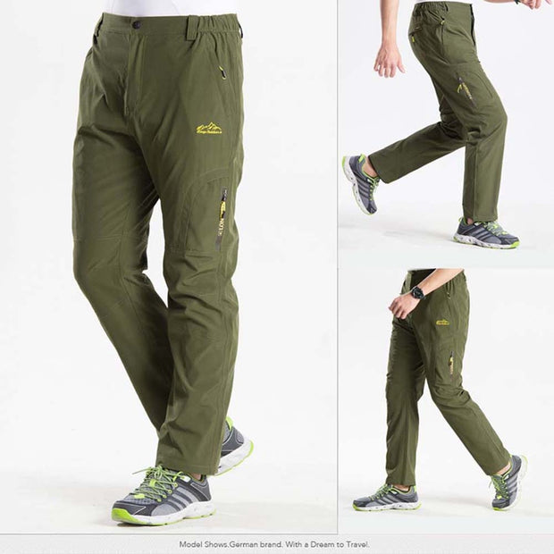 Stretchable Quick Dry Cargo Pants