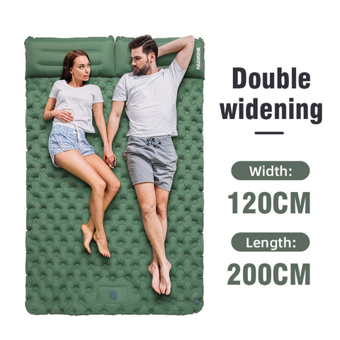 Double Inflatable Camping Mattress