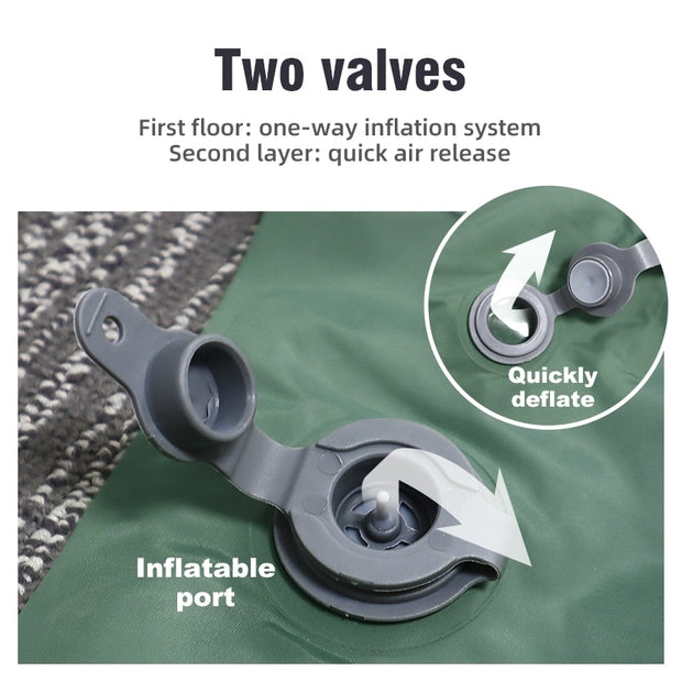 Double Inflatable Camping Mattress