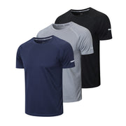 3 Pack Men Quick Dry  T-shirt