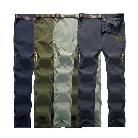 Stretchable Quick Dry Cargo Pants