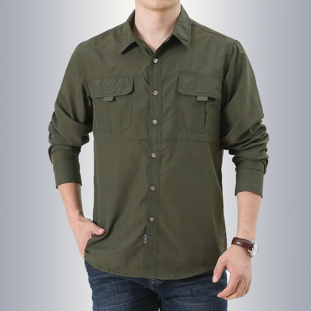 Tactical  Quick Dry Men  Shirt