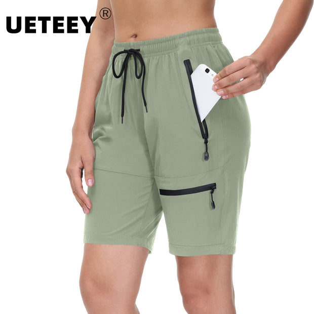 Women Quick Dry Cargo Shorts